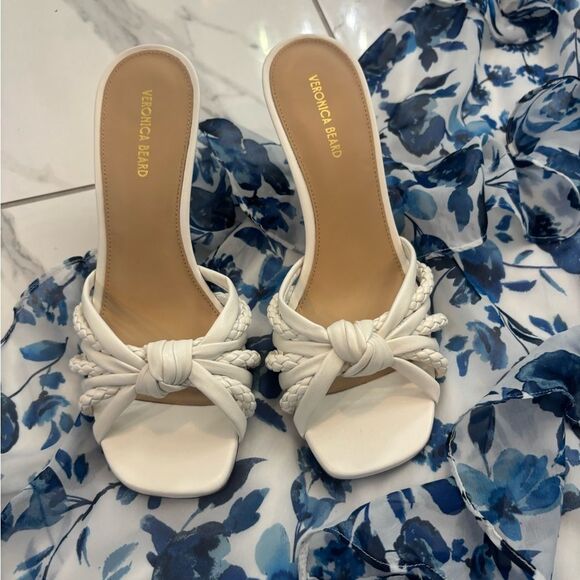 BHLDN Anthropologie Jia Bias-Cut Ruffled Blue Floral Strapless Dress SZ XS EUC - Picture 2 of 9